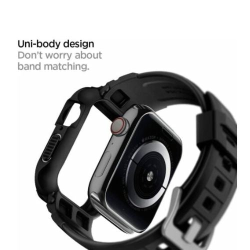 Rugged Armor Pro Designed for Apple Watch Case for 44mm Series 5 Series 4