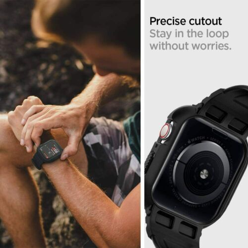 Rugged Armor Pro Designed for Apple Watch Case for 44mm Series 5 Series 4