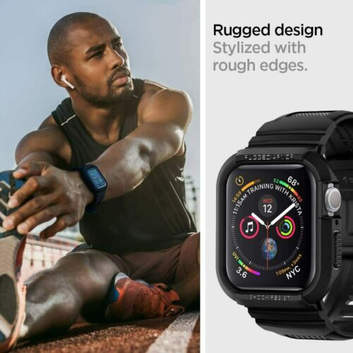 Rugged Armor Pro Designed for Apple Watch Case for 44mm Series 5 Series 4