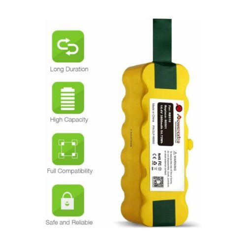 14 4V 3800mAh Ni-MH Replacement Battery for iRobot Roomba