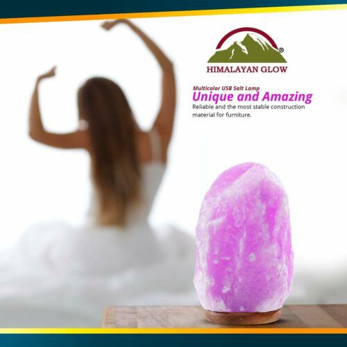Himalayan Glow Natural Hand Carved Natural Crystal Himalayan Salt Night Lamp