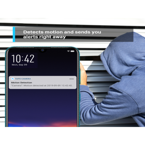 TP-LINK Tapo C200 Pan/Tilt Home Security Wi-Fi Camera