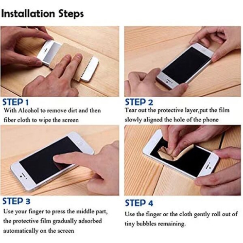 [2 PACK] Apple iPhone 13 Screen Protector Tempered Glass Screen Protector Guard - Case Friendly