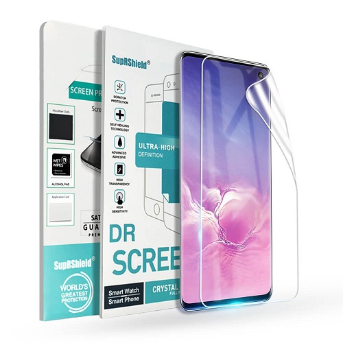 [3 Pack] Protecteur d’écran et de film Hydrogel Supprime Shield pour Galaxy S10 de Samsung
