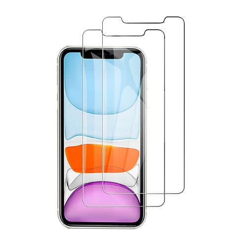 [PAQUET de 2] Protecteur d’écran en verre trempé pour iPhone 11 d’Apple protecteur d’écran ACL mince - compatible avec l’étui