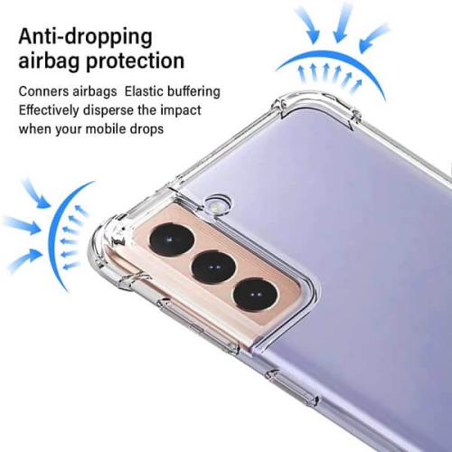 SuperShield Ultra Hybrid [technologie anti-jaunissement] conçu pour l’étui Galaxy S22 de Samsung - Crystal Clear