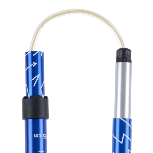 Bâtons de marche pliables PHAT, bâtons de randonnée en aluminium, extensible de 45,3" à 53,1"