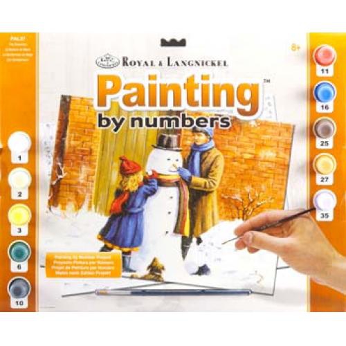 The Snowman Paint by Number