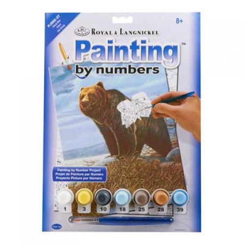 Grizzly Bear Paint by Number