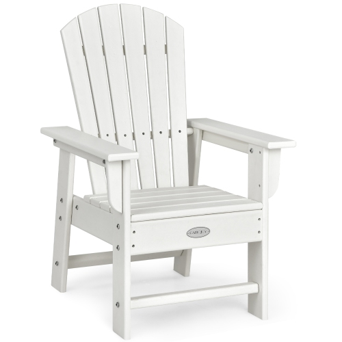 Patio Kids' Adirondack Chair Seat Weather Resistant for Ages 3-8 Yellow\Blue\Green\Grey\Red\Turquoise\White