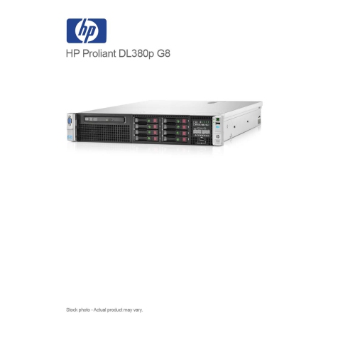 Remis à neuf - HP Proliant DL380p G8, 2 Xeon E5-2690v2 3,0 GHz, 10 coeurs, 288 Go de mémoire vive, 709943-001