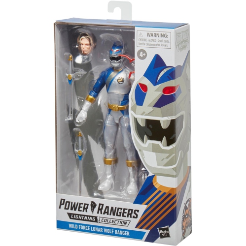 POWER RANGERS  Lightning Collection 6 Inch Action Figure Wave 11 - Wild Force Lunar Wolf Ranger