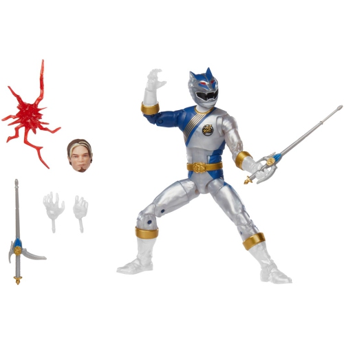 Power Rangers Lightning Collection 6 Inch Action Figure Wave 11 - Wild Force Lunar Wolf Ranger