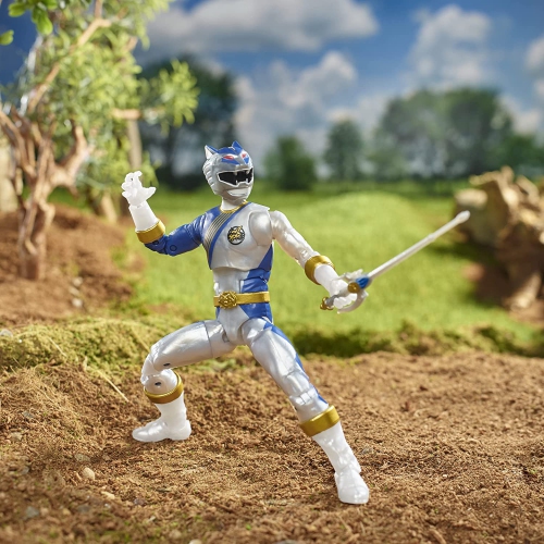 Power Rangers Lightning Collection 6 Inch Action Figure Wave 11 - Wild Force Lunar Wolf Ranger