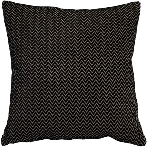 PILLOW DECOR  Art Deco Stripes Textured Velvet Throw Pillow 20"x20" (Polyfill Insert Included)