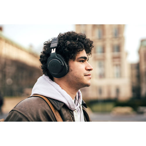 Audio-Technica ATH-M20xBT Over-Ear Sound Isolating Bluetooth Monitor Headphones - Black