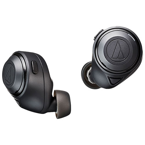 Audio-Technica ATH-CKS50TW In-Ear Noise Cancelling Truly Wireless  Headphones - Black