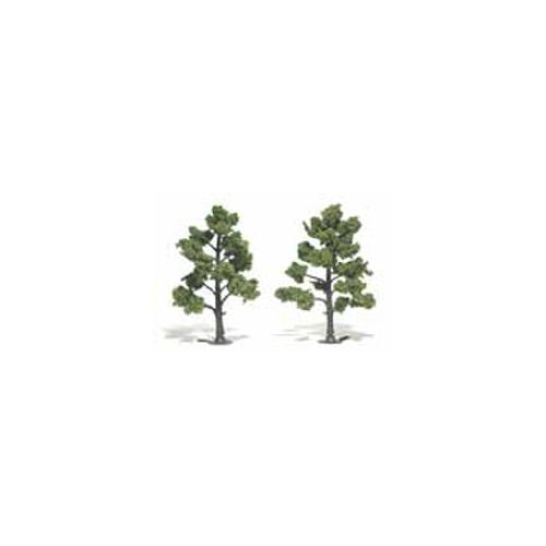Light Green Realistic Trees 5-6in