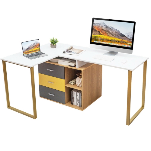 2 person writing desk