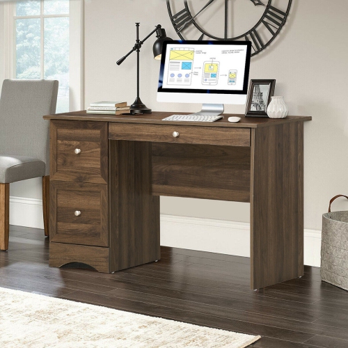 Functional Wooden Computer Desk with 3 Drawers for Office and Home Use