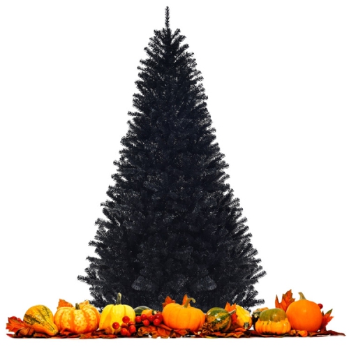 Hinged Halloween Tree for Christmas Use, Artificial Design with Full Branch Look
