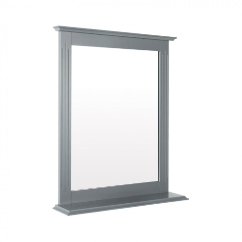Image 1 of 10.. Wall-Mounted Multipurpose Vanity Mirror with Shelf