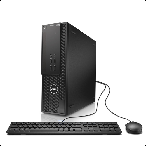 Dell Precision T1700 Small Form Factor Workstation - Intel Core i5-4570, 16GB Memory, 512GB SSD, Win 10 Pro (EN/FR), DVD, Keyboard & Mouse Included by DELL - Refurbished condition - Image 2