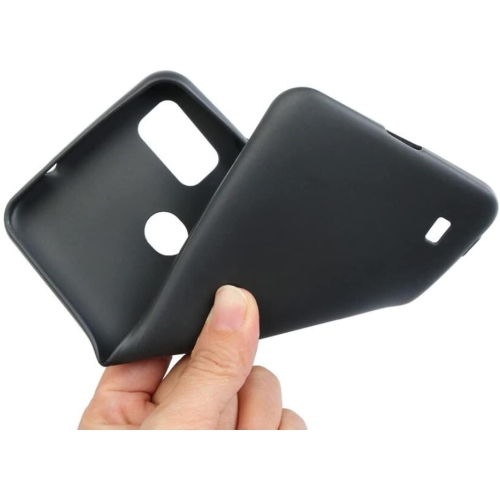 【CSmart】 Thin TPU Silicone Jelly Bumper Soft Case Back Cover for ZTE Blade A7P , Black