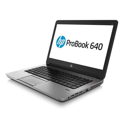 HP  Refurbished (Good) - Probook 640 G1 Laptop: Intel Core I5 - 4340M 2.90Ghz, 8GB Ram, 250GB SSD, 14"â, DVDrw, Win 11 Home, No Webcam