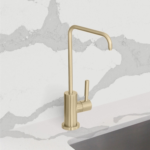 STYLISH Kitchen Sink Drinking Water Tap Faucet Stainless Steel, Brushed Gold Finish K-147G