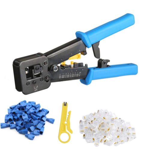 Pince à sertir EZ RJ45 passe-câble CAT5 Cat 5e outil de sertissage