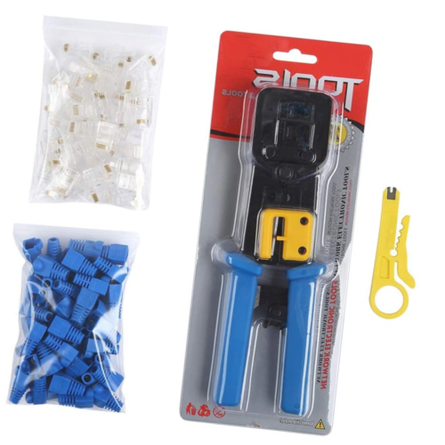 Pince à sertir EZ RJ45 passe-câble CAT5 Cat 5e outil de sertissage