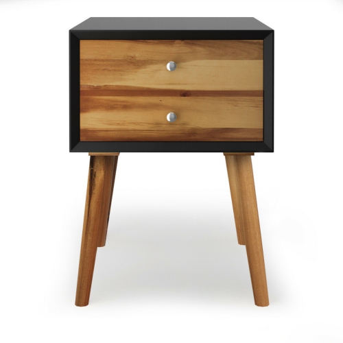 Nightstand Wooden End Table Bedside Table