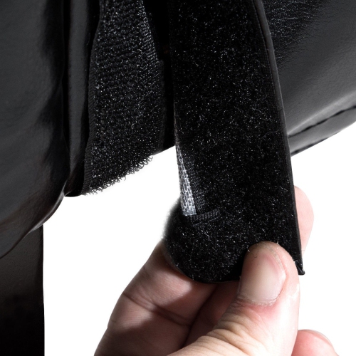 Fauteuil d'appoint en cuir de polyuréthane – Fauteuil de direction élégant pour le salon ou le bureau