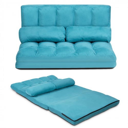 6-Position Foldable Floor Sofa Bed