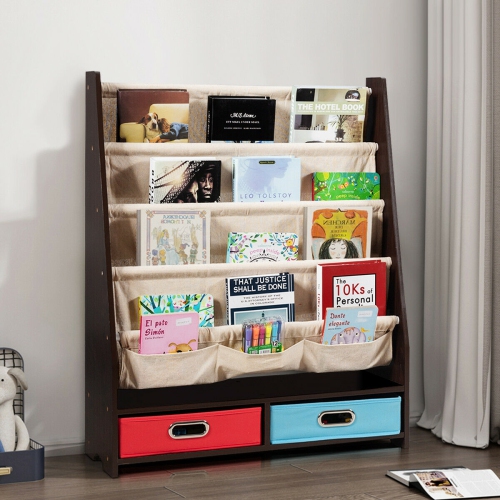 Livres pour enfants et jouets tablettes d’organisation – Café