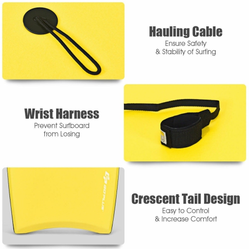 Super Lightweight Surfing Bodyboard-M