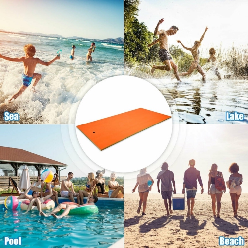 12 x 6 Feet 3 Layer Floating Water Pad