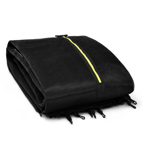 Trampoline Replacement Protection Enclosure Net with Zipper-12 ft