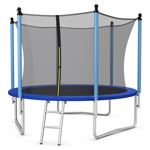 SLICKBLUE  Outdoor Trampoline With Safety Closure Net-15 Ft