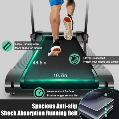 3 HP Folding Electric Treadmill Running Machine