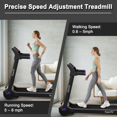3 HP Folding Electric Treadmill Running Machine
