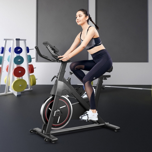 Stationary Exercise Bike Cycling Bike with 22Lbs Flywheel