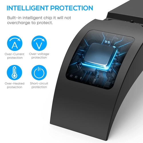 Station de chargement de manette pour PS5, accessoires de station de recharge pour manette DualSense de PS5, console MENEEA pour PlayStation 5