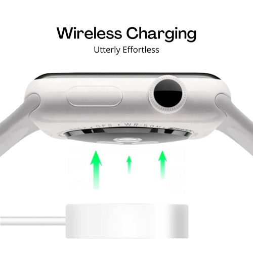 Câble de chargement USB magnétique de 3.3&nbsp;pi pour Apple Watch SE/11/10/9/8/7/6/5/4/3/2/1 Ultra/Ultra2, pour 38&nbsp;mm à 49&nbsp;mm iWatch.