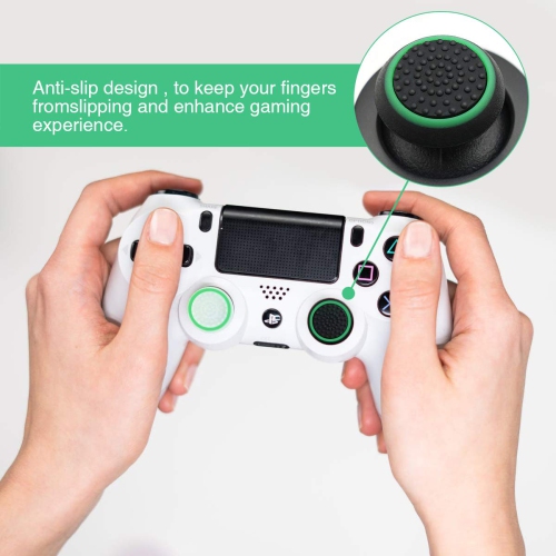 8 Pack Controller Thumb Grips for PS5 PS4 Xbox, Wireless Controllers Silicone Analog Cover Thumbstick Grips Compatible with