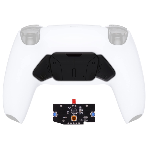 Boîtier à K1 K2 K3 K4 boutons arrière noir uni redessinés et carte de  circuit imprimé remap pour contrôleur PS5, kit de remappage pour Xbox One  et RISE4 - contrôleur et autres