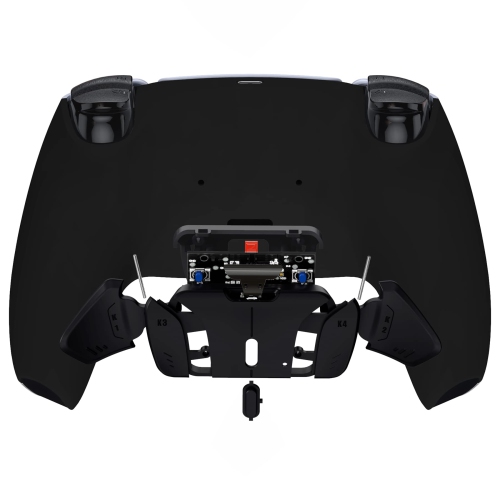 eXtremeRate Black Programable RISE4 Remap Kit for PS5 Controller BDM 010 & BDM 020, Upgrade Board & Redesigned Back Shell &