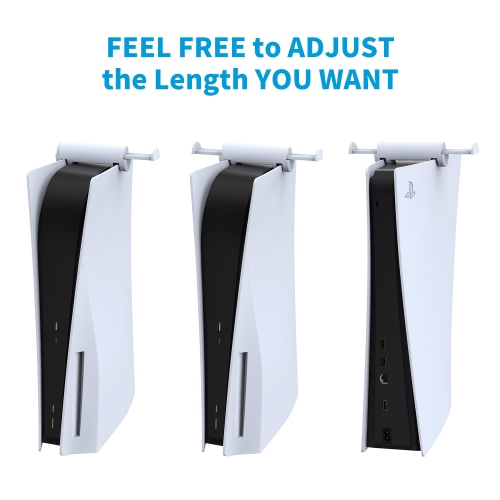 Support pour casque d’écoute PS5, crochet pour écouteurs PS5, casques de jeu pour PlayStation 5 de Sony, Accessoires pour PS5, blanc