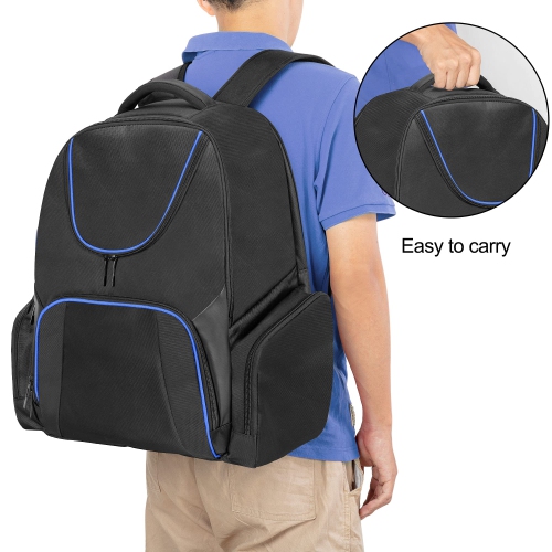 CURMIO Gaming Console Backpack Compatible with PS5/ PS4/ PS4 Pro/ PS3 and Xbox Series S/ One/ One S / One X / 360/ 360 Slim,